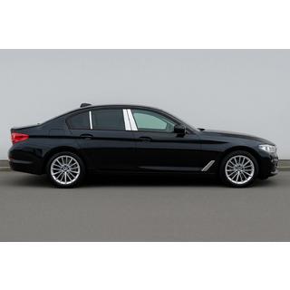 Dörrstolpslister (6 st, rostfritt stål) BMW 5-serien G30/G31 2017–2023 foto 1