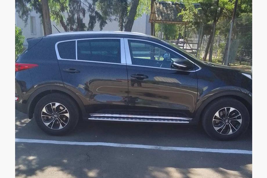 Kia Sportage 2015–2021 Dörrstolpslister (6 st, rostfritt stål) Image