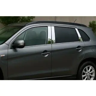 Dörrstolpslister (6 st, rostfritt stål) Mitsubishi ASX 2010–2023 foto 1