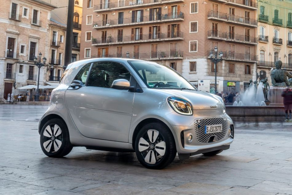 Smart EQ fortwo: stilig elbil för stan