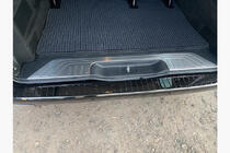 Mercedes Vito/V-klass W447 2014– Lastskydd bakre stötfångare Carmos (rostfritt stål) foto 5