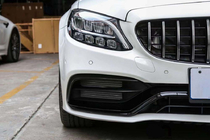 Mercedes C-class W205 2014–2021 Karosserikit med diffusor (AMG C63-designs 2018-2021) foto 2