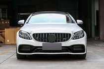Mercedes C-class W205 2014–2021 Karosserikit med diffusor (AMG C63-designs 2018-2021) foto 5