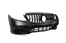 Mercedes C-class W205 2014–2021 Karosserikit med diffusor (AMG C63-designs 2018-2021) foto 12