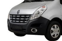 Renault Master 2011–2023 Kromlister för dimljus Carmos (2 st, rostfritt stål) foto 3