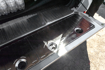 Toyota Land Cruiser 200 2007–2021 Sats bagageutrymmesinsatser (rostfritt stål) foto 9