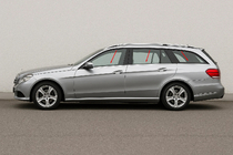 Mercedes E-class W212 2009–2016 Kromade fönsterlister (SW) (6 st, rostfritt stål) foto 1