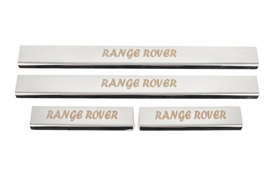 Range Rover III L322 2002–2012 Instegslister (Carmos, 4 st, rostfritt stål) Image
