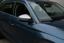 Skoda Kodiaq 2016–2023 Spegelkåpor (2 st, rostfritt stål) Carmos foto 1