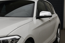 BMW 1-serien F20/F21 2011–2019 Spegelkåpor (2 st, rostfritt stål) Carmos foto 1