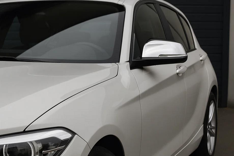 BMW 1-serien F20/F21 2011–2019 Spegelkåpor (2 st, rostfritt stål) Carmos Image