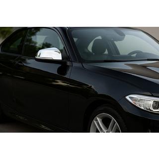 Spegelkåpor (2 st, rostfritt stål) Carmos BMW 2-serien F22/F23 2014–2021 foto 1