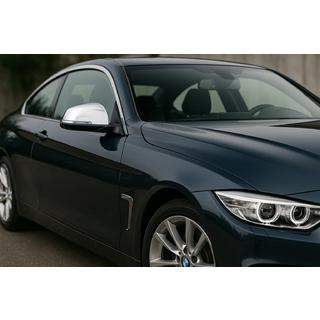 Spegelkåpor (2 st, rostfritt stål) Carmos BMW 4-serie F32/F33/F36 2012–2020 foto 1