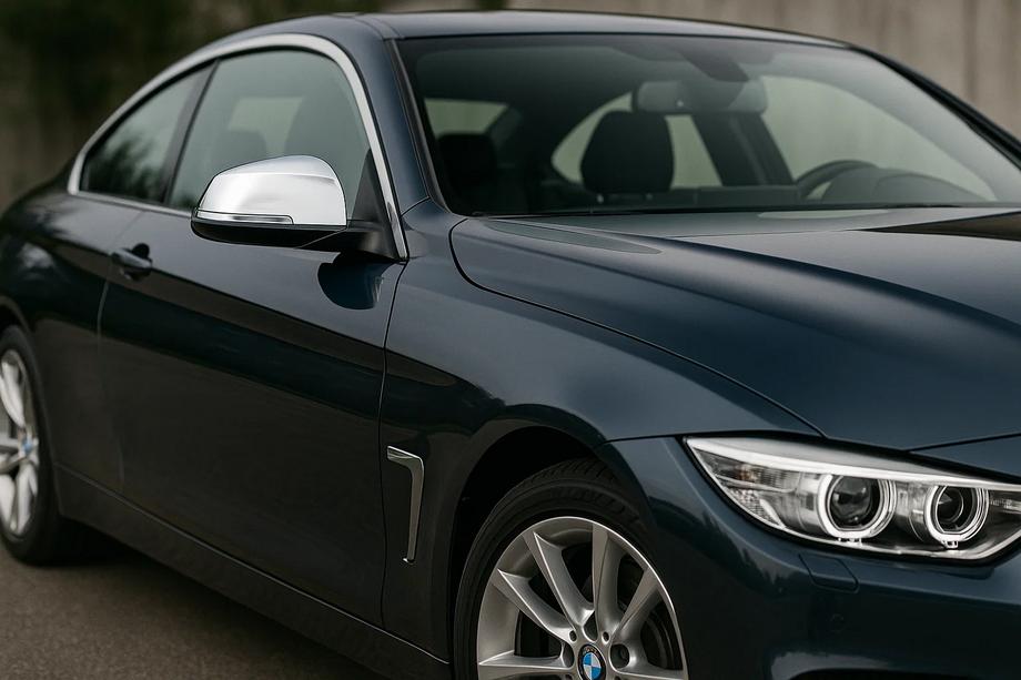 BMW 4-serie F32/F33/F36 2012–2020 Spegelkåpor (2 st, rostfritt stål) Carmos Image