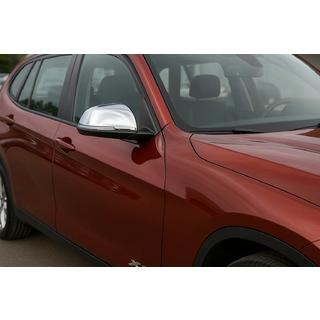Spegelkåpor (2 st, rostfritt stål) Carmos BMW X1 E84 2009–2015 foto 1