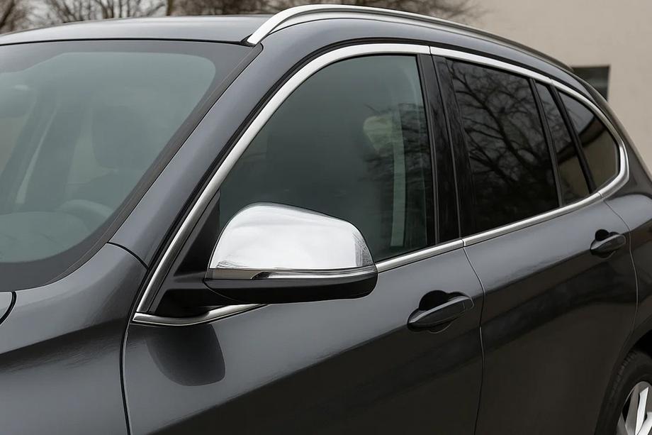 BMW X1 F48 2015–2022 Spegelkåpor (2 st, rostfritt stål) Carmos Image