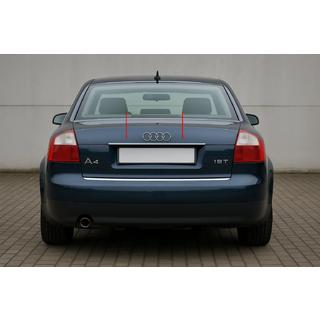 Dekorlist ovanför registreringsskylt (Carmos, rostfritt) V-2 Audi A4 B6 2000–2004 foto 1