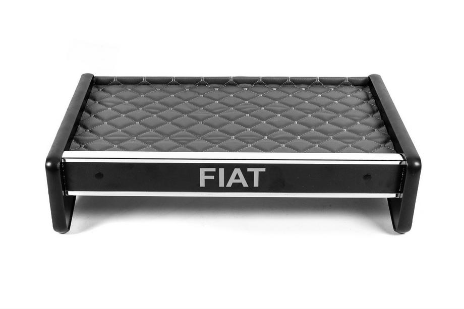 Fiat Ducato 2006–2025 Instrumentbrädshylla (grå med grå söm) Image