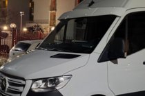 Mercedes Sprinter W906 2006–2018 Vindrutevisir (Vit, 5 mm) foto 6