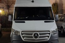 Mercedes Sprinter W906 2006–2018 Vindrutevisir (Vit, 5 mm) foto 4