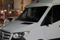 Mercedes Sprinter W907/W910 2018– Solskydd för vindruta på ram (Vit, 5 mm) foto 6