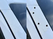 Mercedes Sprinter W907/W910 2018– Solskydd för vindruta på ram (Vit, 5 mm) foto 7