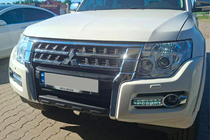 Mitsubishi Pajero Wagon IV 2006–2021 OEM-framstrålkastare (2 st) foto 10
