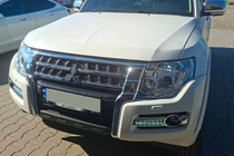 Mitsubishi Pajero Wagon IV 2006–2021 OEM-framstrålkastare (2 st) foto 5