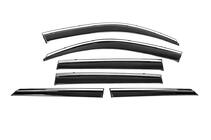 Toyota Land Cruiser Prado 150 2009–2023 Vindavvisare med kromlist Niken Luxury (6 st) foto 2