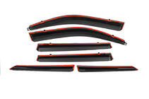 Toyota Land Cruiser Prado 150 2009–2023 Vindavvisare med kromlist Niken Luxury (6 st) foto 4