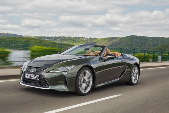 Lexus LC 500 Convertible: lyx och körglädje under bar himmel
