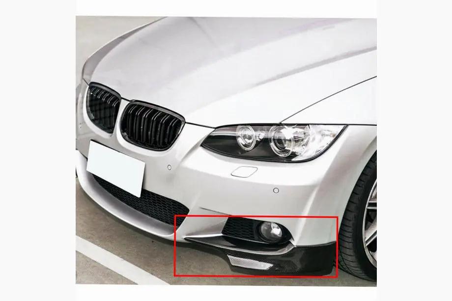 BMW 3-serie E90/E91 2005–2011 B-vara Frontläpp till främre stötfångare Flap (E92 Coupe) Image