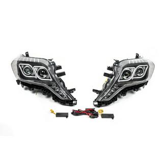 Framlyktor Full LED (2013-2017, 2 st) Toyota Land Cruiser Prado 150 2009–2023 foto 1