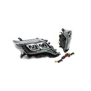 Framlyktor Full LED (2013-2017, 2 st) Toyota Land Cruiser Prado 150 2009–2023 foto 3