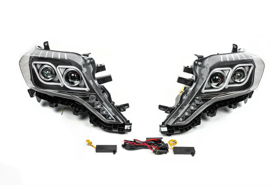 Toyota Land Cruiser Prado 150 2009–2023 Framlyktor Full LED (2013-2017, 2 st) Image