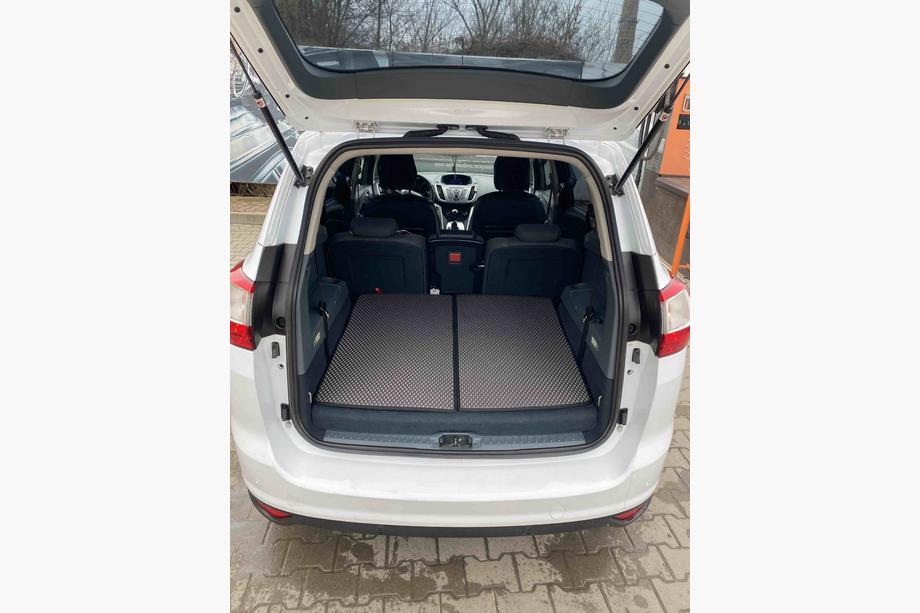 Ford C-Max/Grand C-Max 2010–2019 EVA bagagerumsmatta för Grand (svart) Image