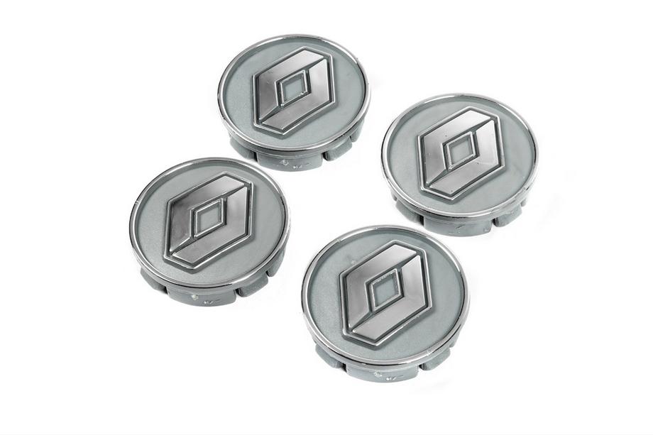 Renault Navkåpor grå ren60tur-sir (59 mm till 55 mm, 4 st) Foto 4