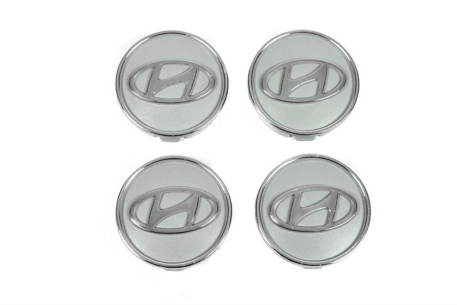 Hyundai Grå navkapslar hyun60tur-sir (59 mm / 55 mm, 4 st) Image