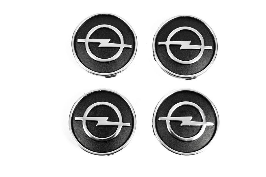 Opel Navkåpor till fälgar svarta o9555tur-bl (59 mm till 55 mm, 4 st.) Foto 2