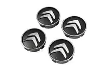 Citroen Navkåpor till fälgar, svarta cit5955tur-bl (59 mm till 55 mm, 4 st) foto 2