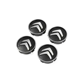 Navkåpor till fälgar, svarta cit5955tur-bl (59 mm till 55 mm, 4 st) foto 2