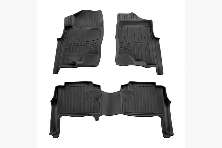 Nissan Navara 2006–2015 Stingray 3D bilmattor (5 st, polyuretan) Image