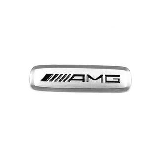 AMG aluminiumemblem för bilmattor (1 st)