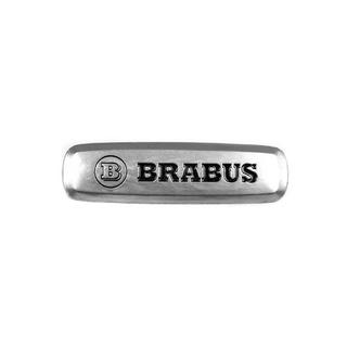 Brabus aluminiumemblem för bilgolvmattor (1 st)