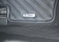 Cadillac Aluminiumemblem för bilmattor (1 st) foto 2
