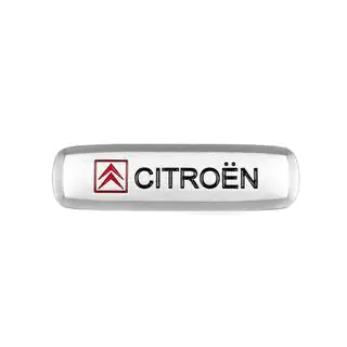 Aluminiumemblem för bilmattor (1 st)
