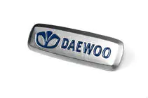Daewoo Aluminiumemblem för bilmattor (1 st) foto 2
