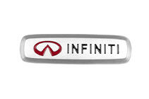 Infiniti Aluminiumemblem för bilmattor (1 st) foto 1