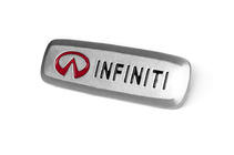 Infiniti Aluminiumemblem för bilmattor (1 st) foto 2