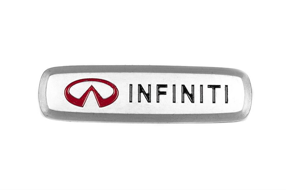 Infiniti Aluminiumemblem för bilmattor (1 st) Image